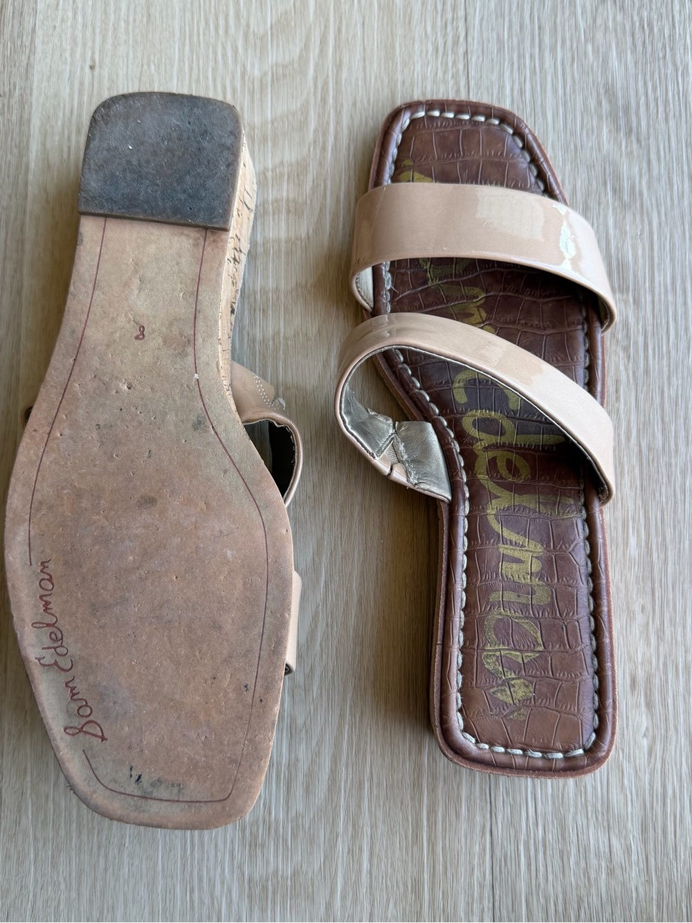 Sam Edelman Sam Edelman Vena Wedge Slide Sandal Sz 8 - Picture 7 of 7